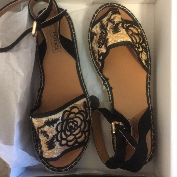 Police 883 ankle strap wedges sandals - Picture 4 of 6